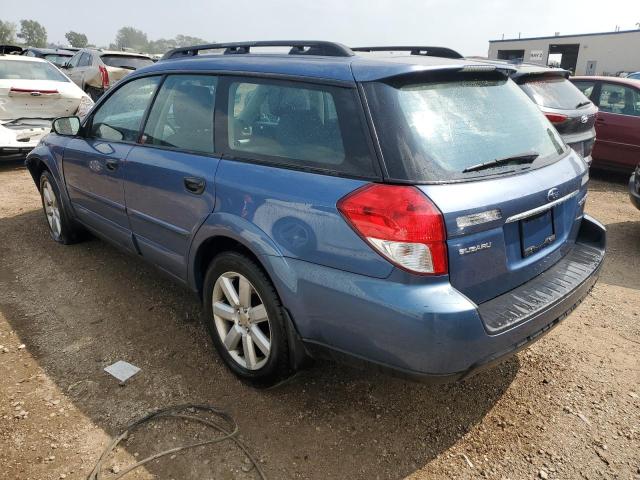 4S4BP61C887314994 - 2008 SUBARU OUTBACK 2.5I BLUE photo 2