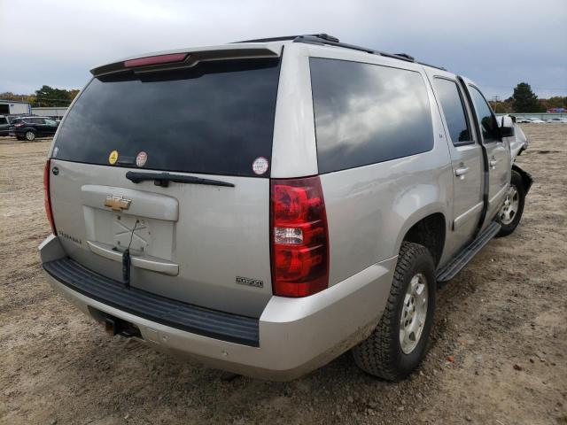 1GNFK26349R188880 - 2009 CHEVROLET SUBURBAN K1500 LT SILVER photo 4