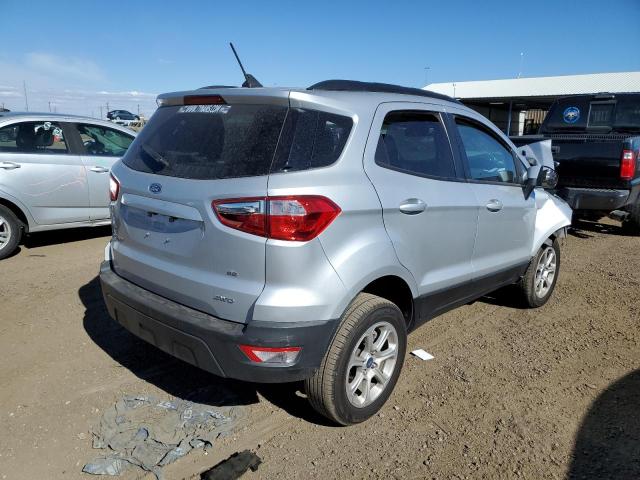 MAJ6S3GLXLC369169 - 2020 FORD ECOSPORT SE SILVER photo 4