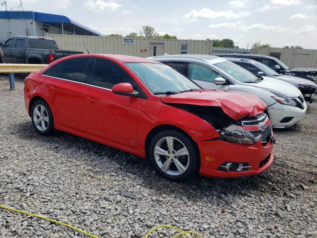 1G1PE5SB9E7144679 - 2014 CHEVROLET CRUZE LT RED photo 4