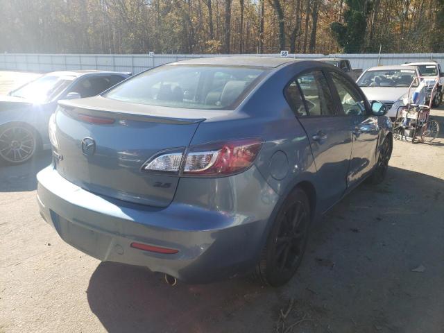 JM1BL1S61A1346304 - 2010 MAZDA MAZDA3 S GRAY photo 4