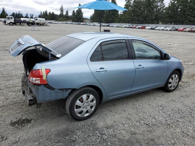 JTDBT903491322792 - 2009 TOYOTA YARIS BLUE photo 3