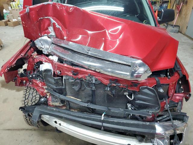 5TFUM5F16KX083186 - 2019 TOYOTA TUNDRA DOUBLE CAB SR/SR5 RED photo 11