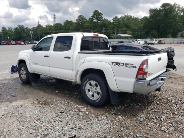 5TFJU4GN8FX087826 - 2015 TOYOTA TACOMA DOUBLE CAB PRERUNNER WHITE photo 2