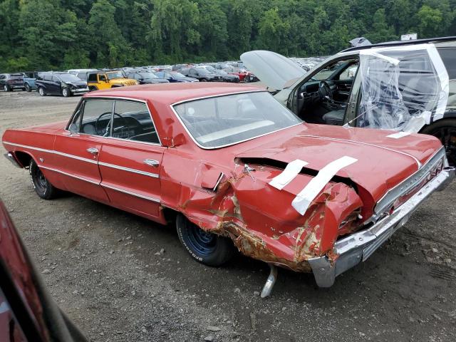 41839T165418 - 1964 CHEVROLET IMPALA RED photo 2