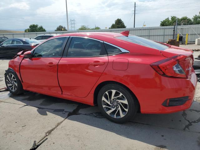 2HGFC2F77HH572628 - 2017 HONDA CIVIC EX RED photo 2