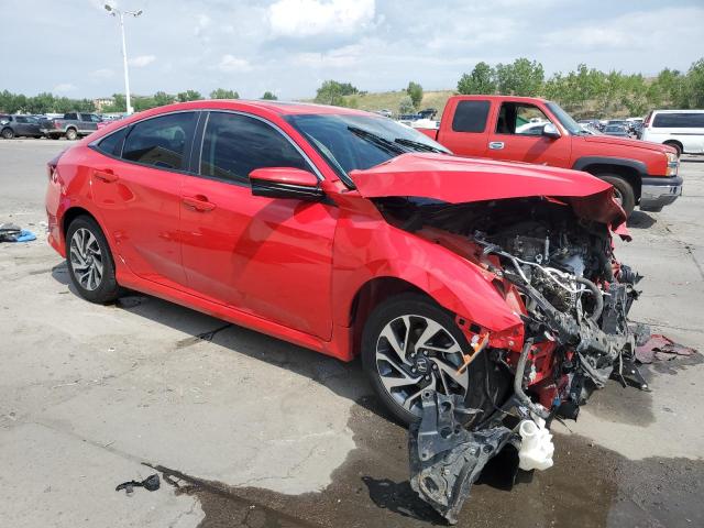 2HGFC2F77HH572628 - 2017 HONDA CIVIC EX RED photo 4