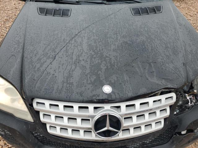 4JGBB8GB1BA645337 - 2011 MERCEDES-BENZ ML 350 4MATIC BLACK photo 12