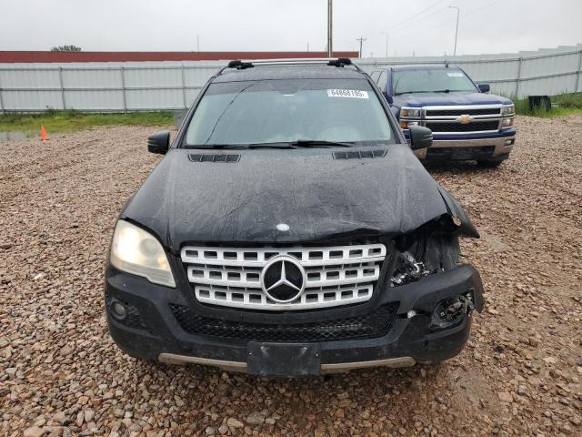 4JGBB8GB1BA645337 - 2011 MERCEDES-BENZ ML 350 4MATIC BLACK photo 5