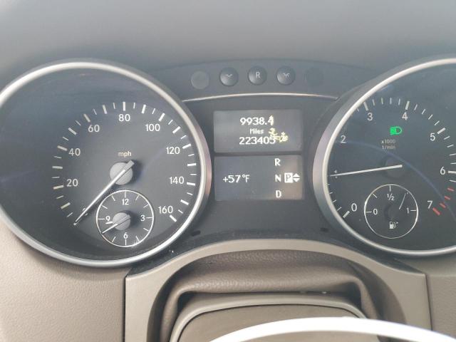 4JGBB8GB1BA645337 - 2011 MERCEDES-BENZ ML 350 4MATIC BLACK photo 9