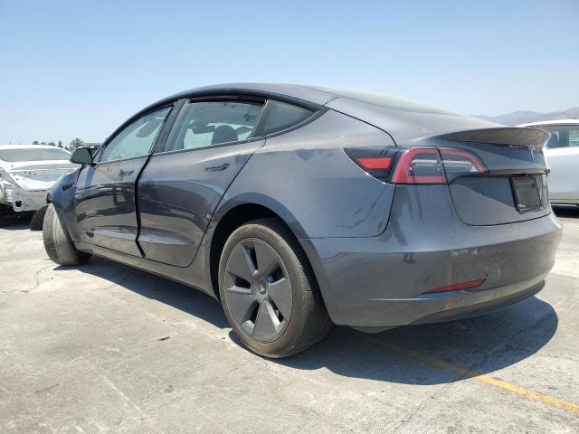 5YJ3E1EA3PF624327 - 2023 TESLA MODEL 3 GRAY photo 2