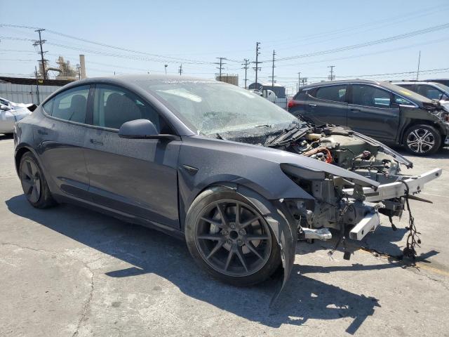 5YJ3E1EA3PF624327 - 2023 TESLA MODEL 3 GRAY photo 4