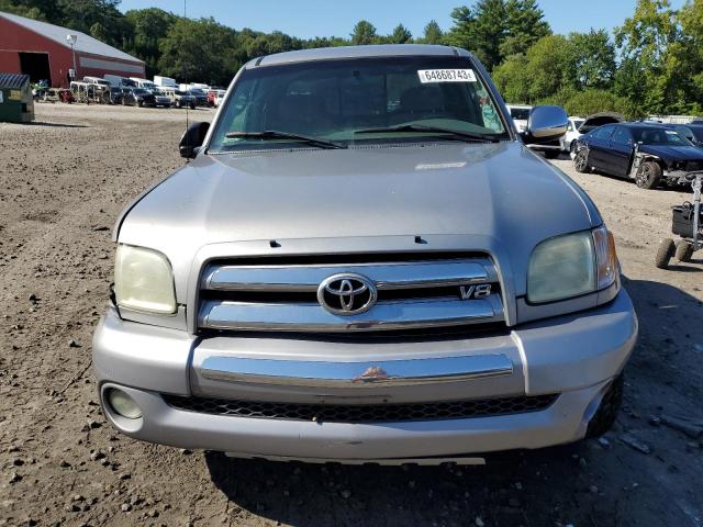 5TBBT44173S402392 - 2003 TOYOTA TUNDRA ACCESS CAB SR5 SILVER photo 5