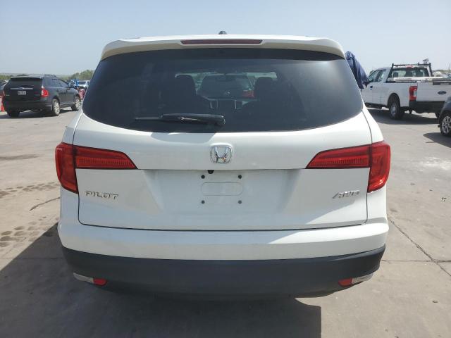 5FNYF6H59JB067560 - 2018 HONDA PILOT EXL WHITE photo 6