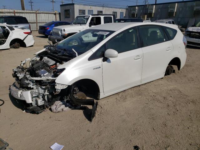 JTDZN3EU1D3283664 - 2013 TOYOTA PRIUS V WHITE photo 1