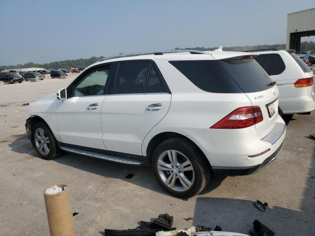 4JGDA5HB3EA428952 - 2014 MERCEDES-BENZ ML 350 4MATIC WHITE photo 2