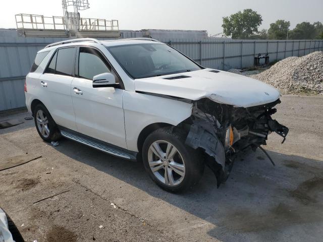 4JGDA5HB3EA428952 - 2014 MERCEDES-BENZ ML 350 4MATIC WHITE photo 4