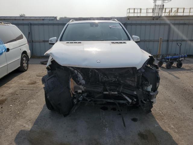 4JGDA5HB3EA428952 - 2014 MERCEDES-BENZ ML 350 4MATIC WHITE photo 5