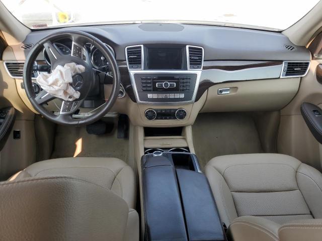 4JGDA5HB3EA428952 - 2014 MERCEDES-BENZ ML 350 4MATIC WHITE photo 8