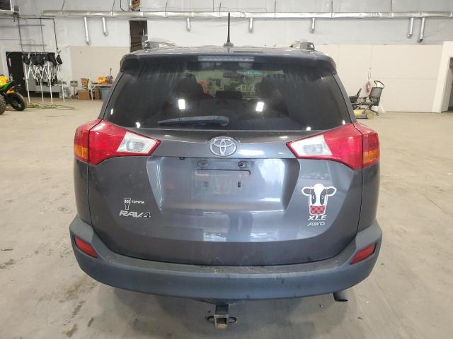 2T3RFREV1FW327736 - 2015 TOYOTA RAV4 XLE SILVER photo 6