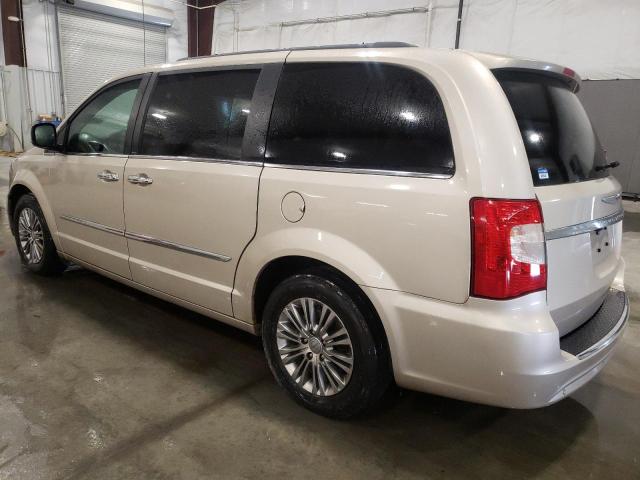 2C4RC1CG7DR532175 - 2013 CHRYSLER TOWN & COU TOURING L TAN photo 2