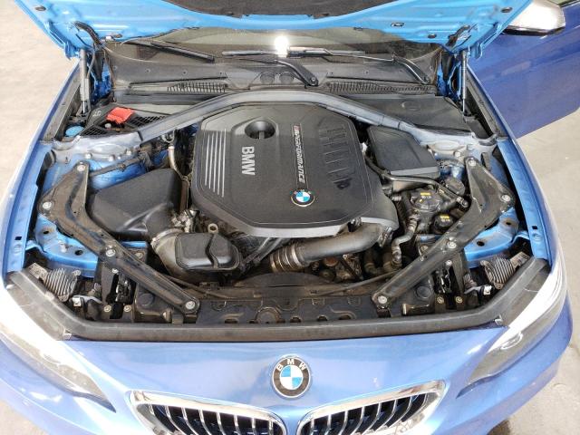 WBA2N3C58KVJ57328 - 2019 BMW M240XI BLUE photo 11