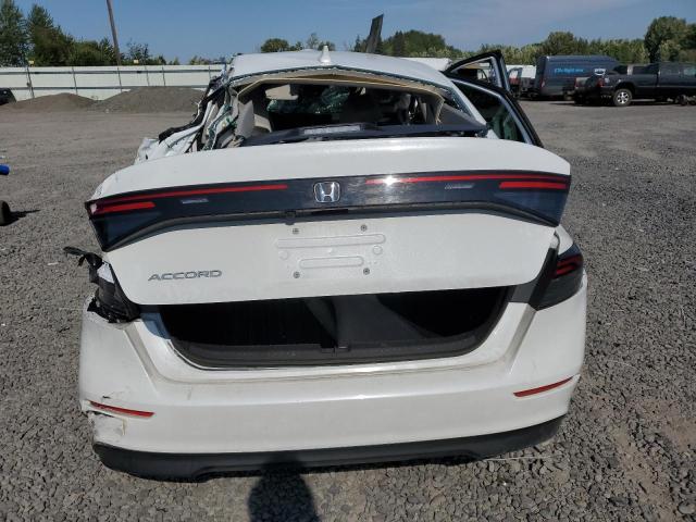 1HGCY1F39PA047305 - 2023 HONDA ACCORD EX WHITE photo 6