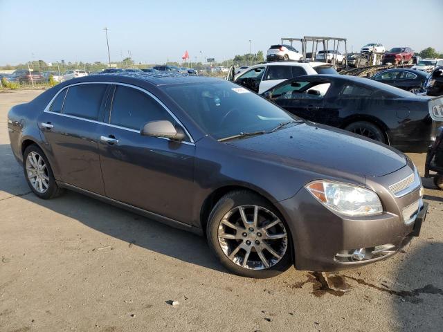1G1ZE5E75A4155836 - 2010 CHEVROLET MALIBU LTZ ნაცრისფერი ფოტო 4