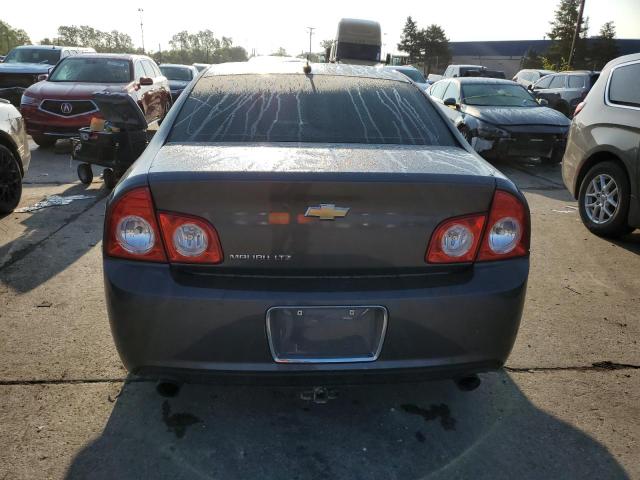 1G1ZE5E75A4155836 - 2010 CHEVROLET MALIBU LTZ ნაცრისფერი ფოტო 6