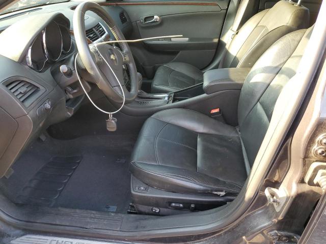 1G1ZE5E75A4155836 - 2010 CHEVROLET MALIBU LTZ ნაცრისფერი ფოტო 7