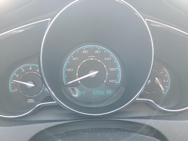 1G1ZE5E75A4155836 - 2010 CHEVROLET MALIBU LTZ ნაცრისფერი ფოტო 9