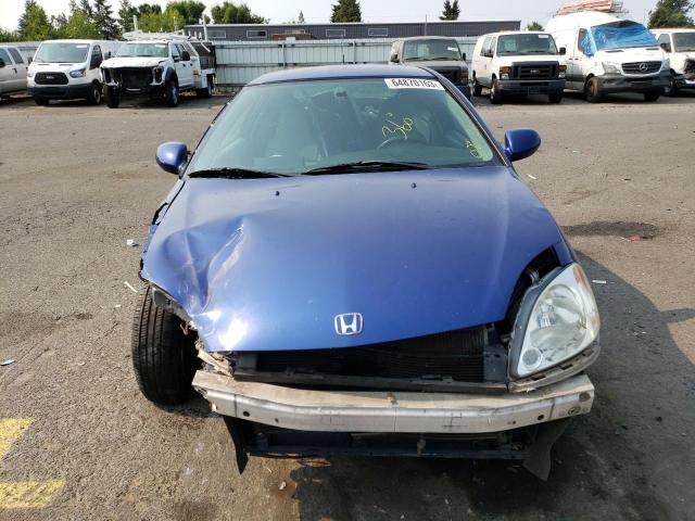 JHMZE14781T003104 - 2001 HONDA INSIGHT BLUE photo 5