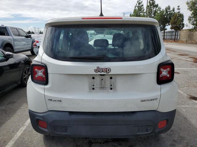 ZACCJBAB2HPG14978 - 2017 JEEP RENEGADE SPORT WHITE photo 6