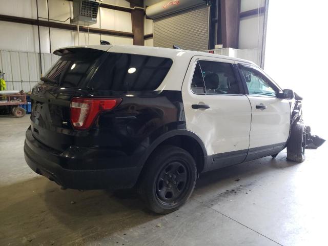 1FM5K8AR6HGA77482 - 2017 FORD EXPLORER POLICE INTERCEPTOR TWO TONE photo 4