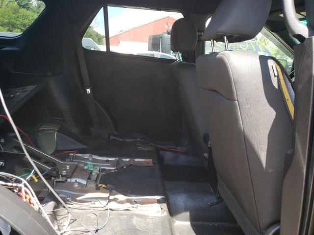 1FM5K8AR6HGA77482 - 2017 FORD EXPLORER POLICE INTERCEPTOR TWO TONE photo 6