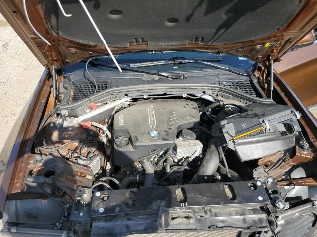 5UXWZ7C35H0V88325 - 2017 BMW X3 SDRIVE28I BROWN photo 12