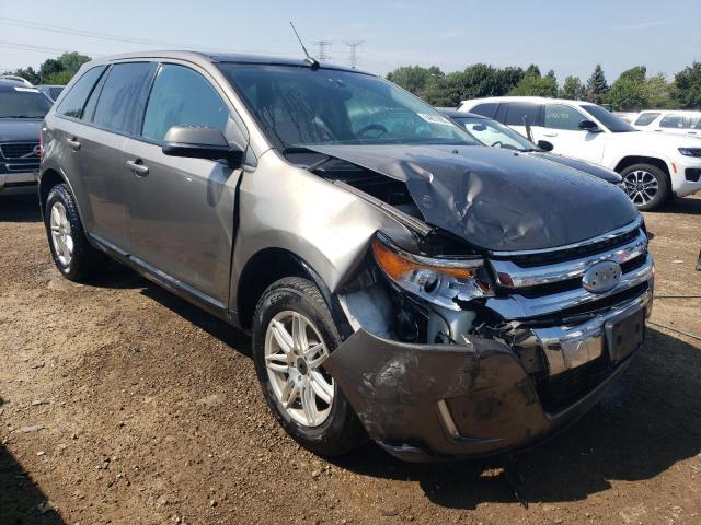 2FMDK4JC3DBE16717 - 2013 FORD EDGE SEL GRAY photo 4