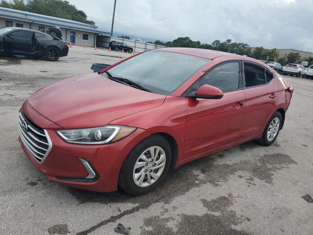 5NPD74LF3HH161056 - 2017 HYUNDAI ELANTRA SE RED photo 1