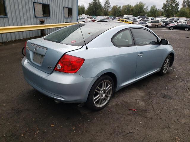 JTKDE167X70219435 - 2007 TOYOTA SCION TC SILVER photo 4