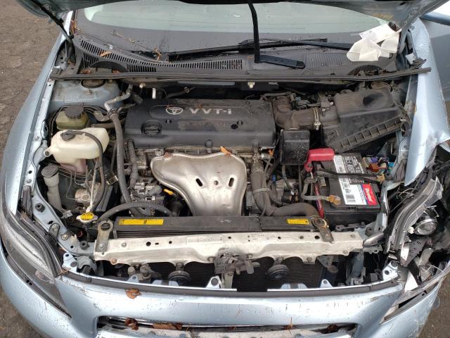 JTKDE167X70219435 - 2007 TOYOTA SCION TC SILVER photo 7