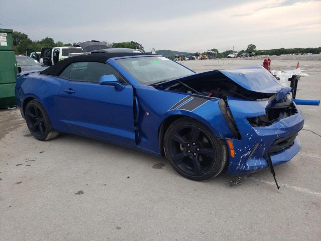 1G1FB3DXXH0114444 - 2017 CHEVROLET CAMARO LT BLUE photo 4