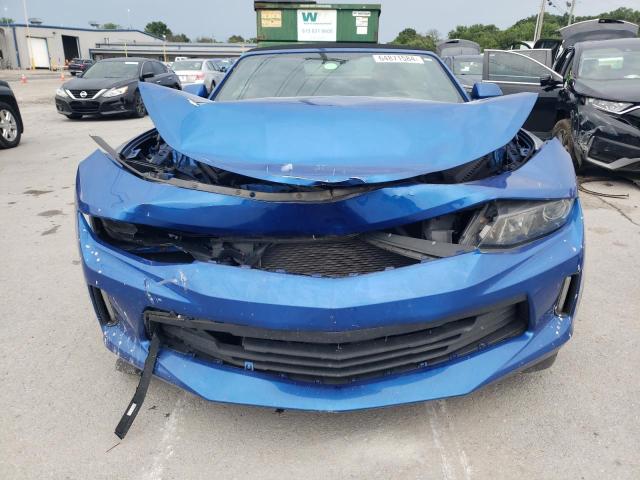 1G1FB3DXXH0114444 - 2017 CHEVROLET CAMARO LT BLUE photo 5