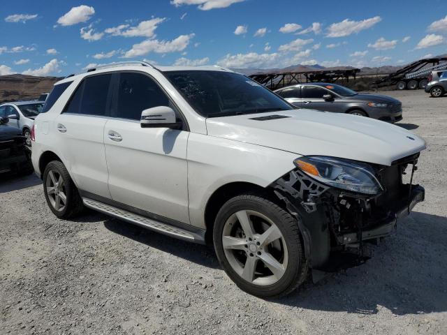 4JGDA5HBXHA835994 - 2017 MERCEDES-BENZ GLE 350 4MATIC WHITE photo 4