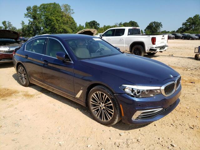 WBAJA9C59KB392574 - 2019 BMW 530E BLUE photo 4