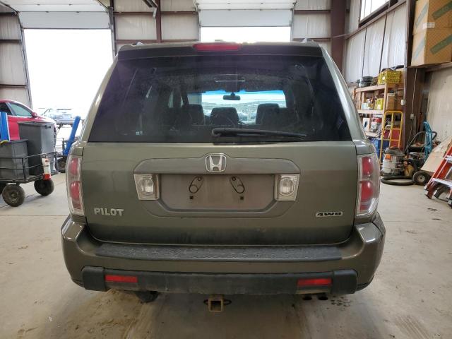 5FNYF18358B501033 - 2008 HONDA PILOT SE GRAY photo 6