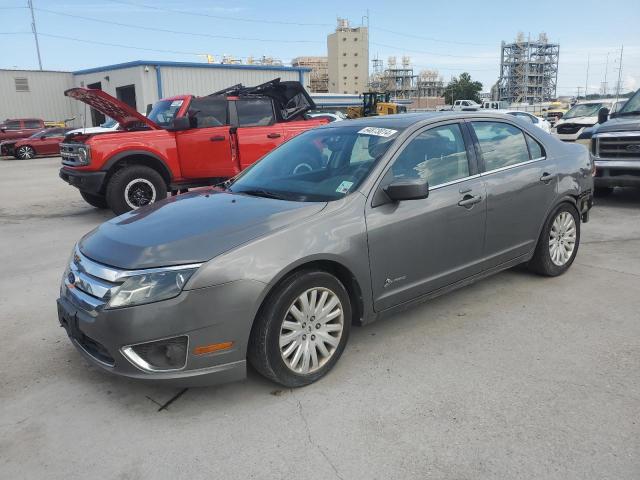 3FADP0L35AR293582 - 2010 FORD FUSION HYBRID GRAY photo 1