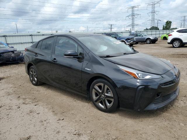 JTDKARFUXK3080218 - 2019 TOYOTA PRIUS შავი ფოტო 4
