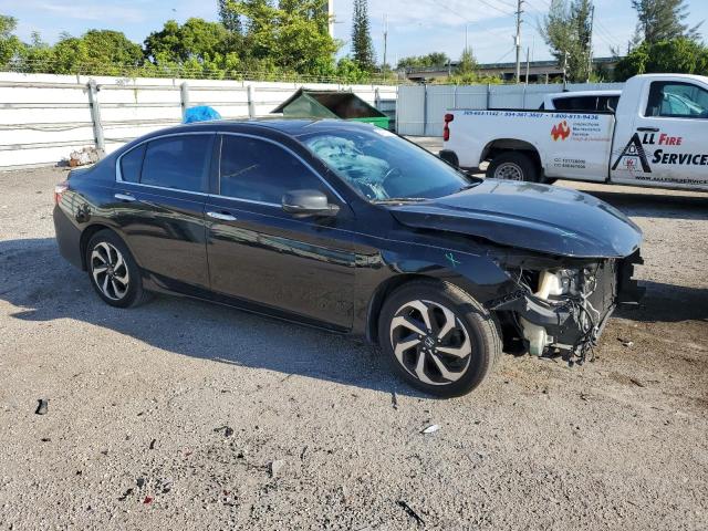 1HGCR2F86HA045804 - 2017 HONDA ACCORD EXL BLACK photo 4