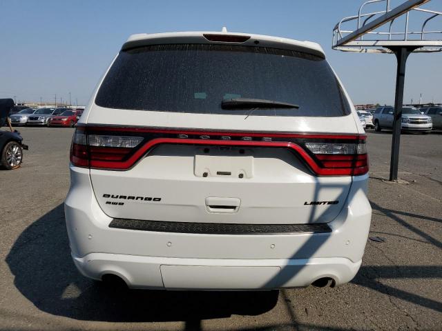 1C4RDJDG3GC437508 - 2016 DODGE DURANGO LIMITED WHITE photo 6