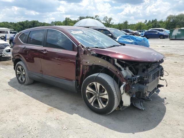 2HKRW5H37KH407921 - 2019 HONDA CR-V LX BURGUNDY photo 4